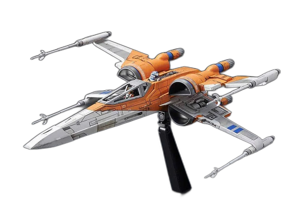 Bandai Poe's X-Wing Fighter Rise Skywalker Model Kit — box art